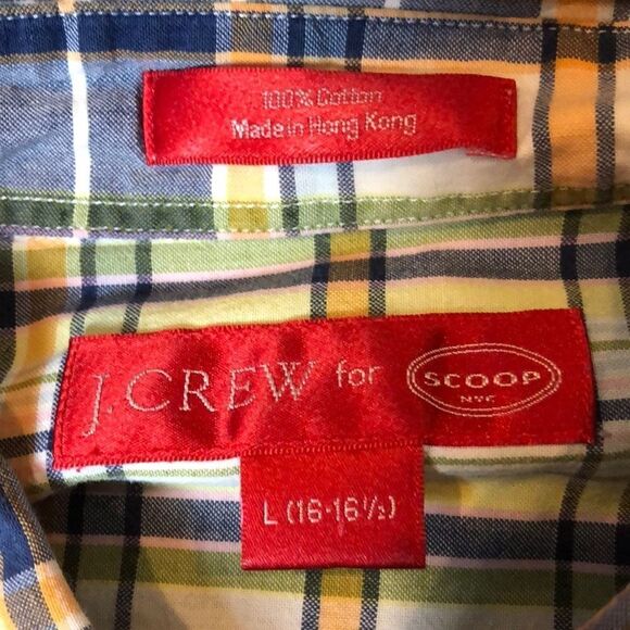 Y2K vintage J.Crew for Scoop NYC button down - Picture 3 of 5